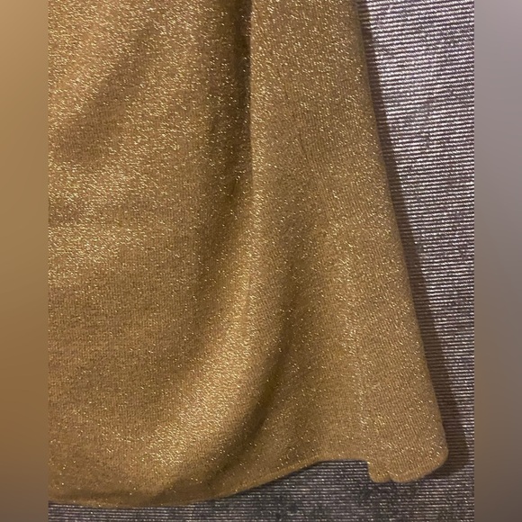 Spenser Evening Gold Spaghetti Strap Top Size L - Picture 4 of 8